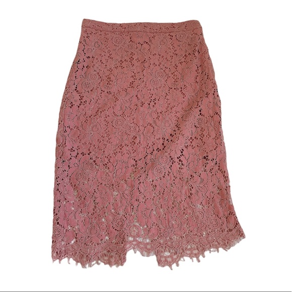 Dynamite Dresses & Skirts - ❤️‍🔥3/$22❤️‍🔥 Dusty pink lace skirt with lining